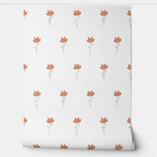 vector naadloos botanisch patroon met bloemen in  behang