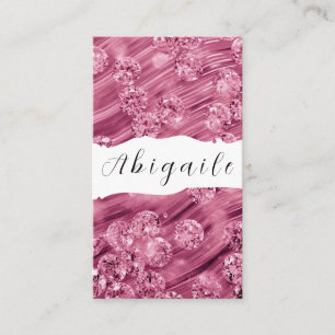 Vector naadloze  diamanten zonder doezels visitekaartje