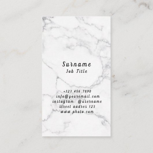 Vector naadloze lips Visitekaartje (Achterkant)