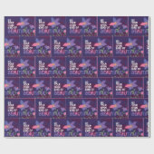 Vector-offerte aanzwengelen cadeaupapier (Vlak)