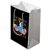 Vector Paasdag ontwerp Medium Cadeauzakje (Voorkant Gekanteld)