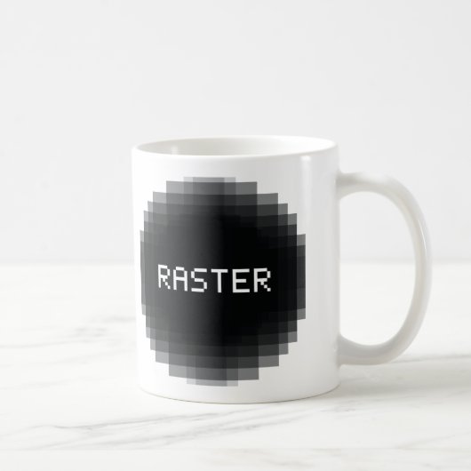 vector/raster koffiemok (Rechts)
