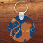 Vector reuzeninktvis Sleutelhanger (Voorkant)