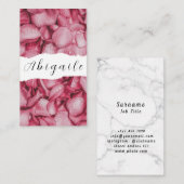 Vector van de ventilator zonder naadloze afwerkin visitekaartje (Voorkant / Achterkant)