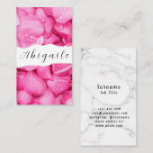 Vector van de ventilator zonder naadloze afwerkin visitekaartje (Voorkant / Achterkant)