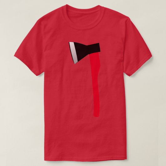 Vectorafbeeldingen van de bijl t-shirt (Design voorkant)