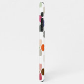 Vectorillustratie met bladeren iPhone hoesje (Linkerkant)