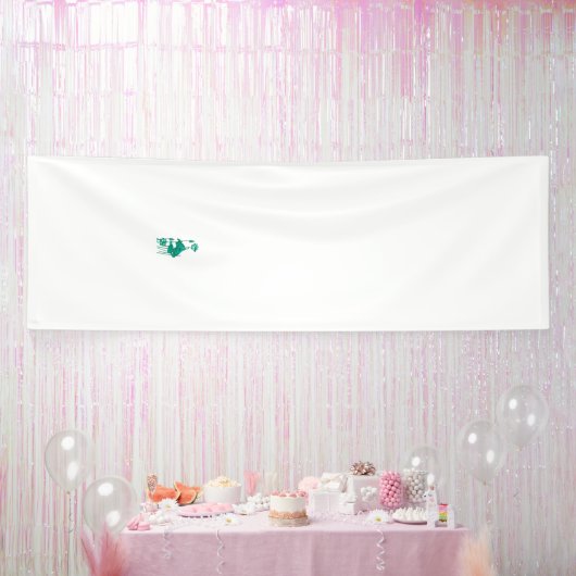 Vectorillustratie van een lotusbloem, met spandoek (Feest)