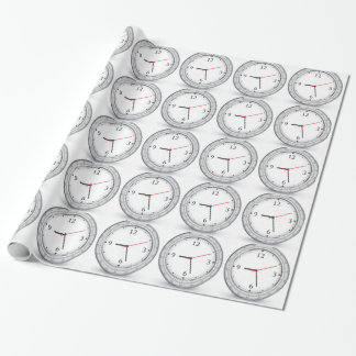 Vectorklokontwerp Cadeaupapier