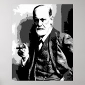 Vectorkunst met hoge resolutie Sigmund Freud Poster (Voorkant)