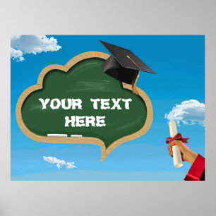 Vectortekening voor afstuderen poster