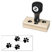 vectorvoetafdruk 	rubberstempel (Gestempeld)