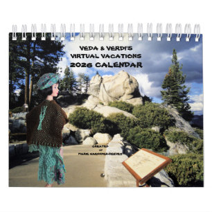 VEDA & VERDI'S VIRTUAL VACATIONS 2026 KALENDER