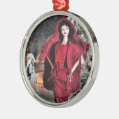 Veda's handgeweven Mode kerstversiering Metalen Ornament (Links)