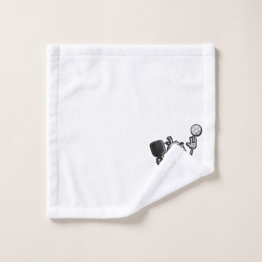 Vedette de Pickleball (Gant de toilette)