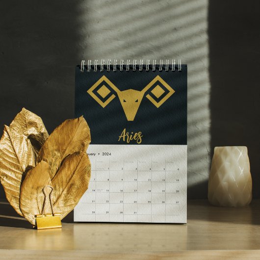 Vedische Zodiac Kalender in Geometrische Kunst