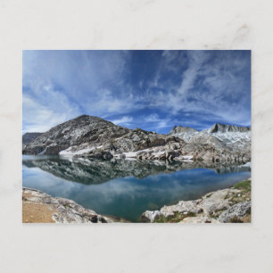 Vee Lake en Seven Gables Panorama - Sierra Briefkaart