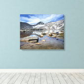 Vee Lake - Sierra Canvas Afdruk (Insitu (Houten vloer))