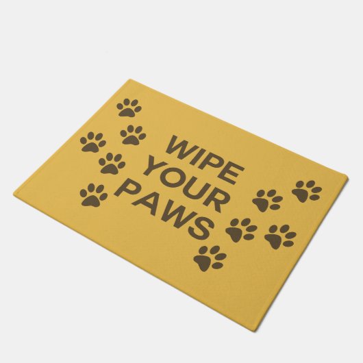 Veeg je poten af deurmat (Schuin)