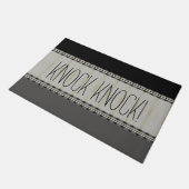 Veeg je voetje op dit deurmat (Schuin)