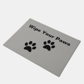  Veeg uw poten met poten af Deurmat (Schuin)