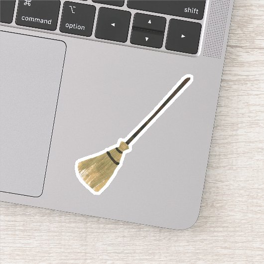 Veegborstel Sticker (Detail)