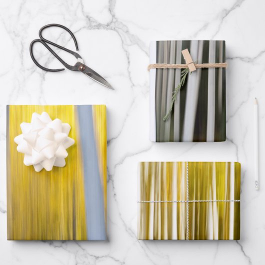 Veel Aspen-bomen Inpakpapier Vel (Voorkant)