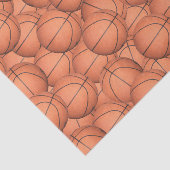 Veel Basketballen Tissuepapier (Detail)