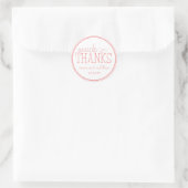 Veel Bedankt labels (blush / terra cotta) (Tas)