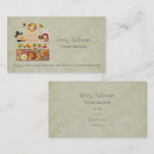 Veel Bedankt uit de pelgrim en de inheemse Thanksg Visitekaartje (Voorkant / Achterkant)