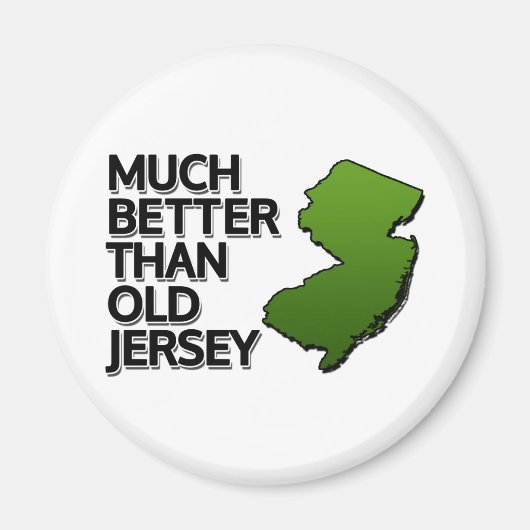 Veel beter dan oude Jersey Magneet (Voorkant)