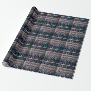 Veel Buttonnen Sound Mixer Studio Cadeaupapier