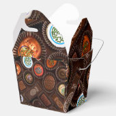 Veel chocolade geschenkdoos bedankdoosjes (Geopend)