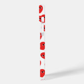 Veel Cute Red Hearts met Eyes op wit Case-Mate iPhone Case (Achterkant / Links)