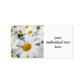 veel Daisies Etiket (Voorkant)