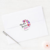 Veel Dank Verjaardagsfeest Sticker (Envelop)
