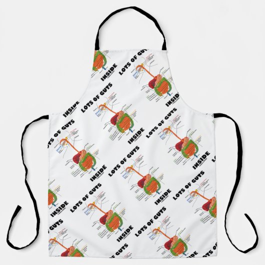 Veel darmen in het spijsverteringsstelsel schort (Voorkant)