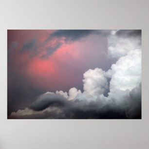 Veel dingen in de wolken poster