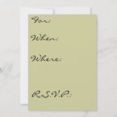 Veel Dogs Collage Invitations Kaart (Achterkant)