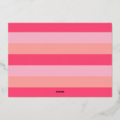 Veel Folie Valentijnsdag Kaart (Achterkant)