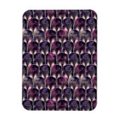 Veel galaxy Cats Pattern Magneet (Verticaal)