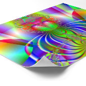 Veel gekleurde Boedda Poster (Hoek)