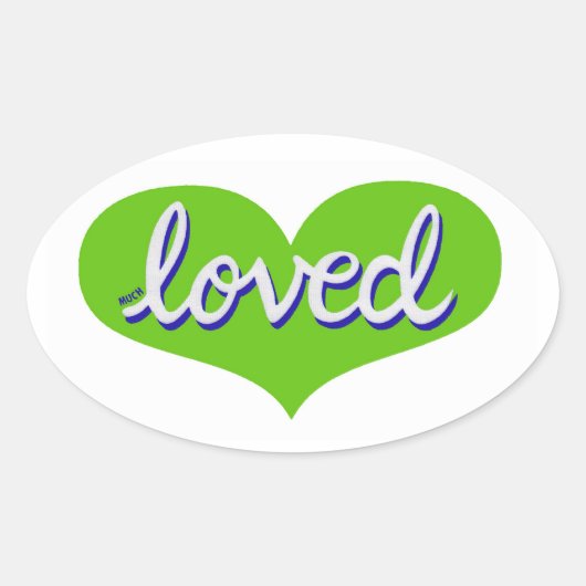 Veel Geliefd - Sticker (Voorkant)