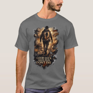 VEEL GELUK VEEL PLEZIER GA NIET DOOD - kunst T-shirt