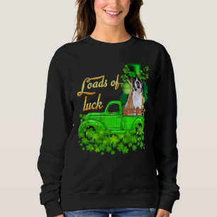 Veel geluk vrachtwagen bokser St Patrick's Day Trui
