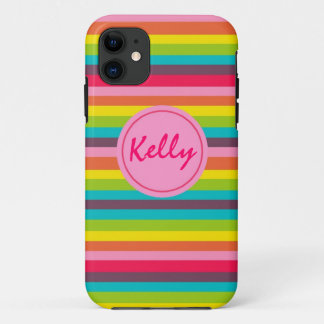 Veel gepersonaliseerd Hoesje met Stripes Monogram