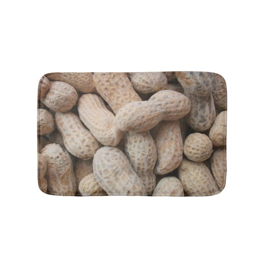 Veel gezouten, geroosterde pinda's in de Shell Badmat (Voorkant)