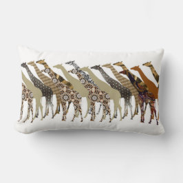 Veel Giraffes Design 3 Lumbar Cushion Kussen