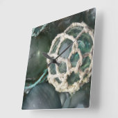 Veel glazen drijvers, Alaska Vierkante Klok (Hoek)