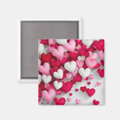 Veel harten magneet (Voorkant / Achterkant)